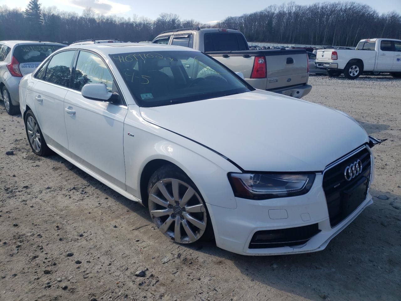 AUDI A4 PREMIUM 2015 with VIN WAUBFAFL2FN018877 - Photo from auction