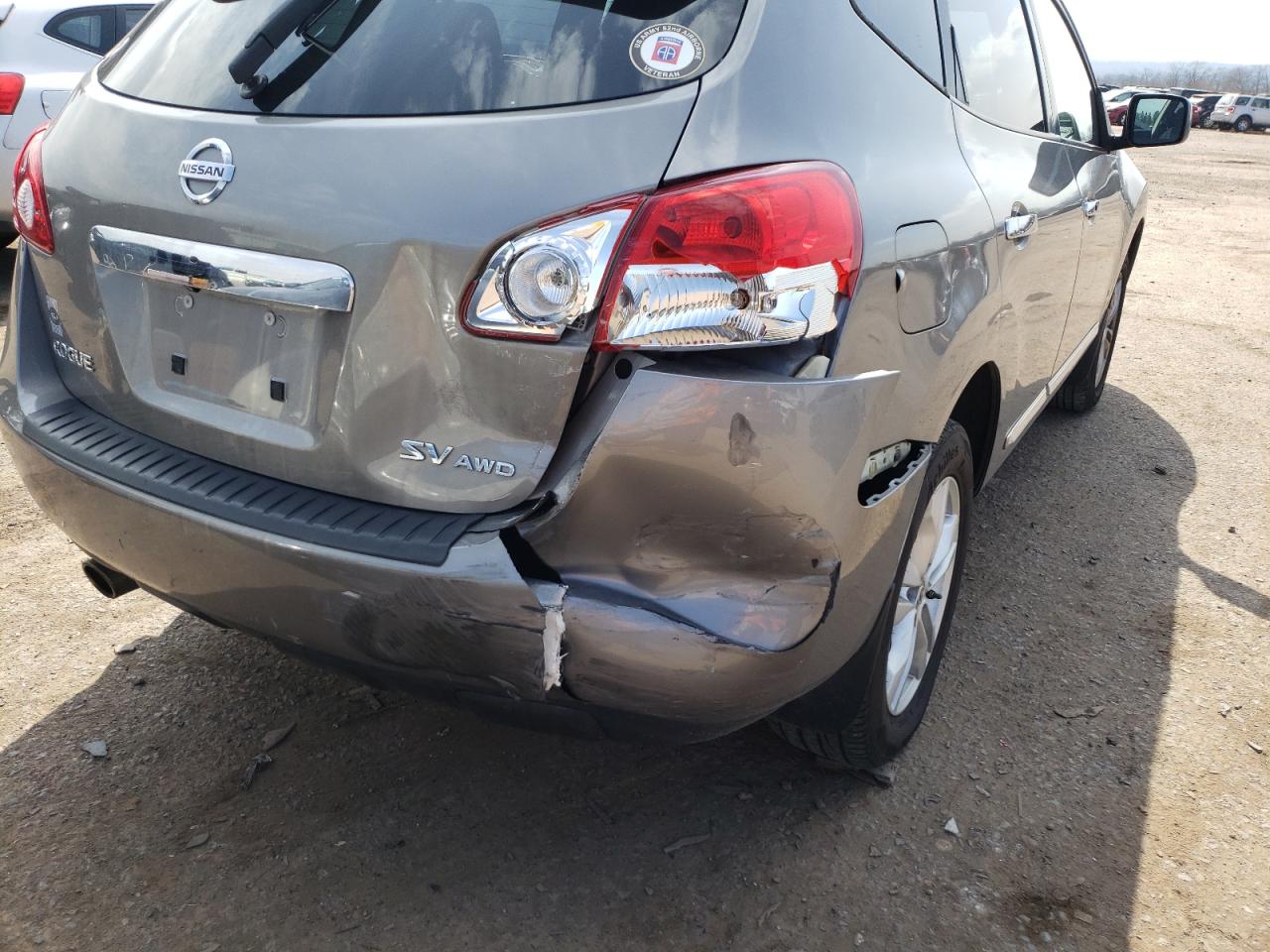 Photo 9 from auction – 2012 NISSAN ROGUE S with VIN JN8AS5MV1CW714484