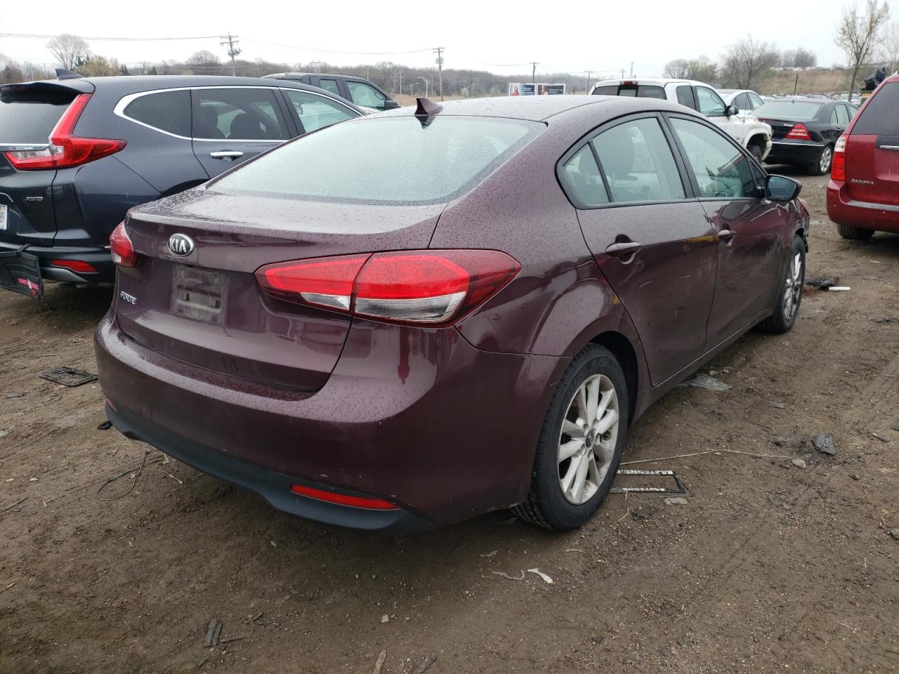 Photo 4 from auction – 2017 KIA FORTE LX with VIN 3KPFL4A70HE125572
