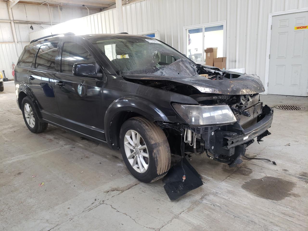DODGE JOURNEY SX 2014 with VIN 3C4PDCBG3ET296737 - Photo from auction