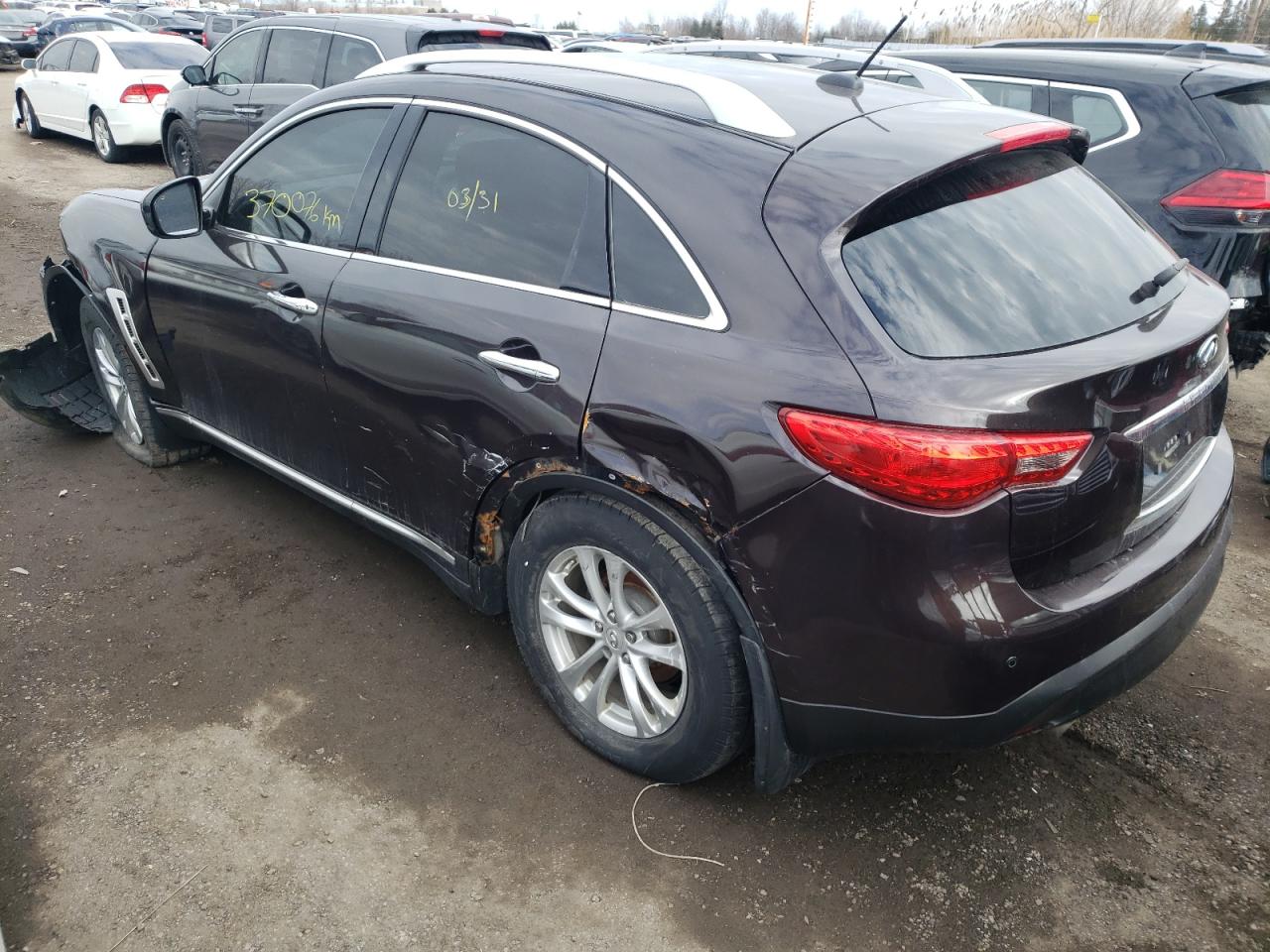 Photo 16 from auction – 2010 INFINITI FX35 with VIN JN8AS1MW1AM855212