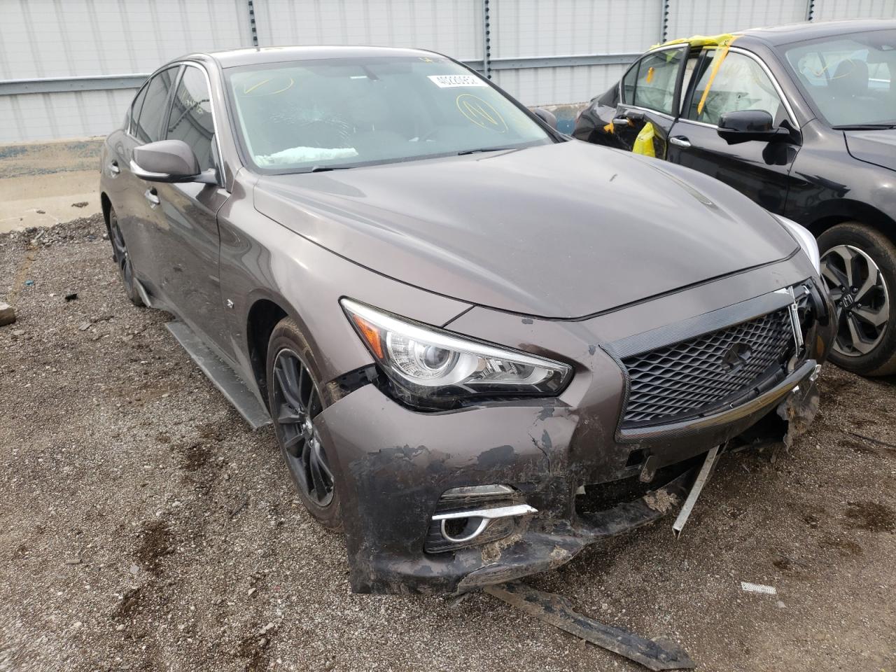 Photo 1 from auction – 2015 INFINITI Q50 BASE with VIN JN1BV7AR7FM404420