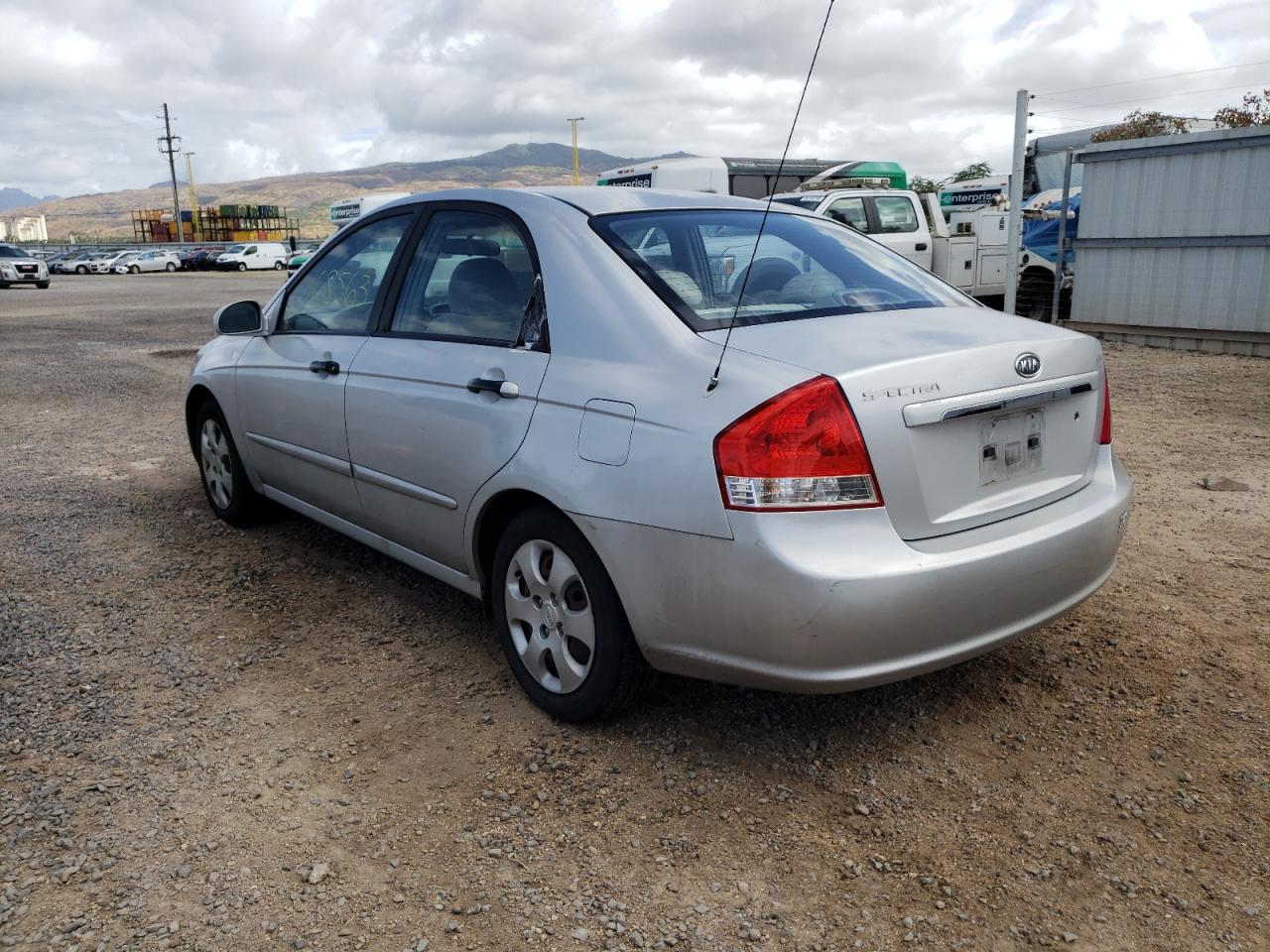 Photo 3 from auction – 2007 KIA SPECTRA EX with VIN KNAFE121575376470