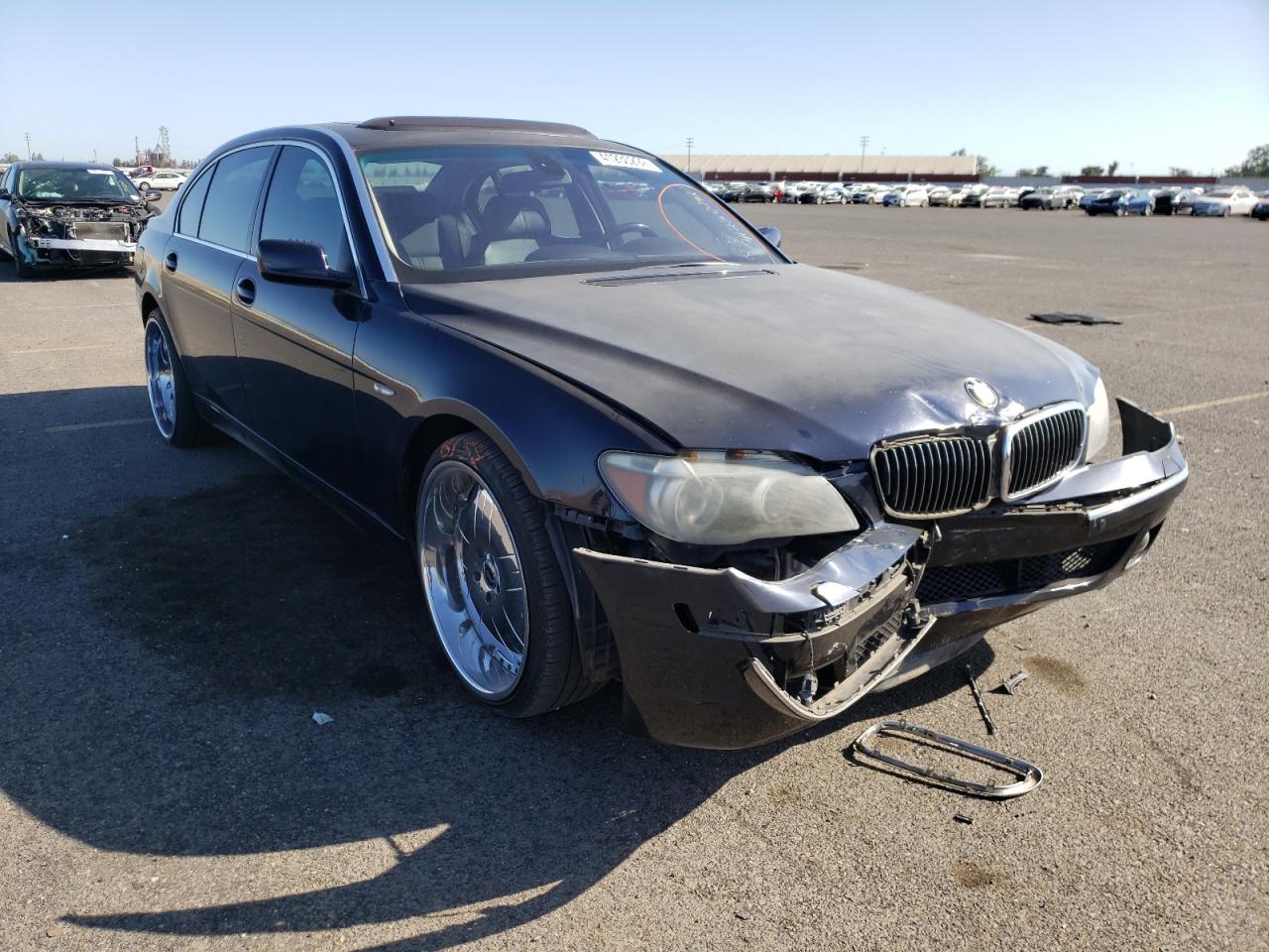 BMW 750 LI 2006 with VIN WBAHN83506DT31816 - Photo from auction