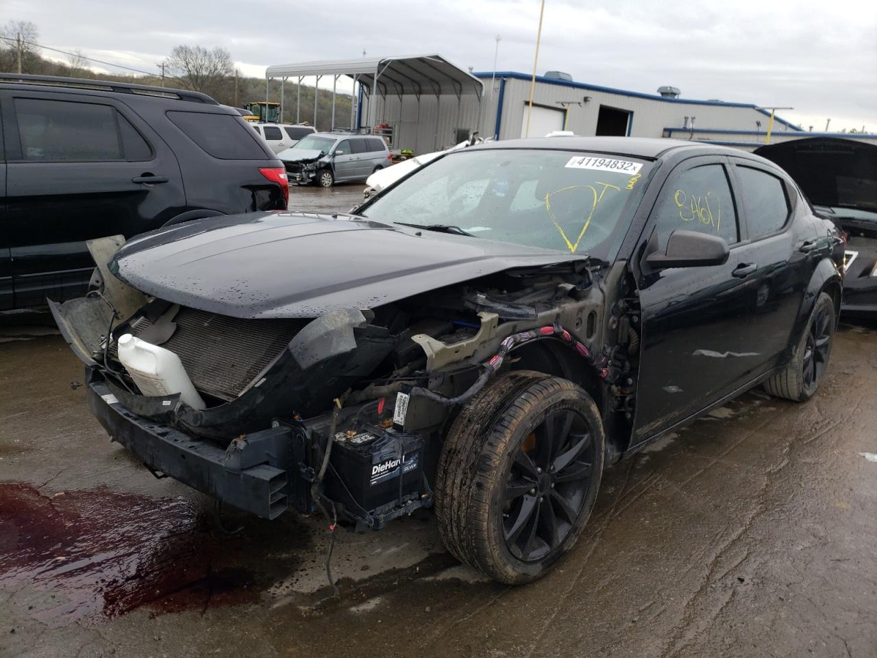 Photo 2 from auction – 2014 DODGE AVENGER SE with VIN 1C3CDZAB1EN167357