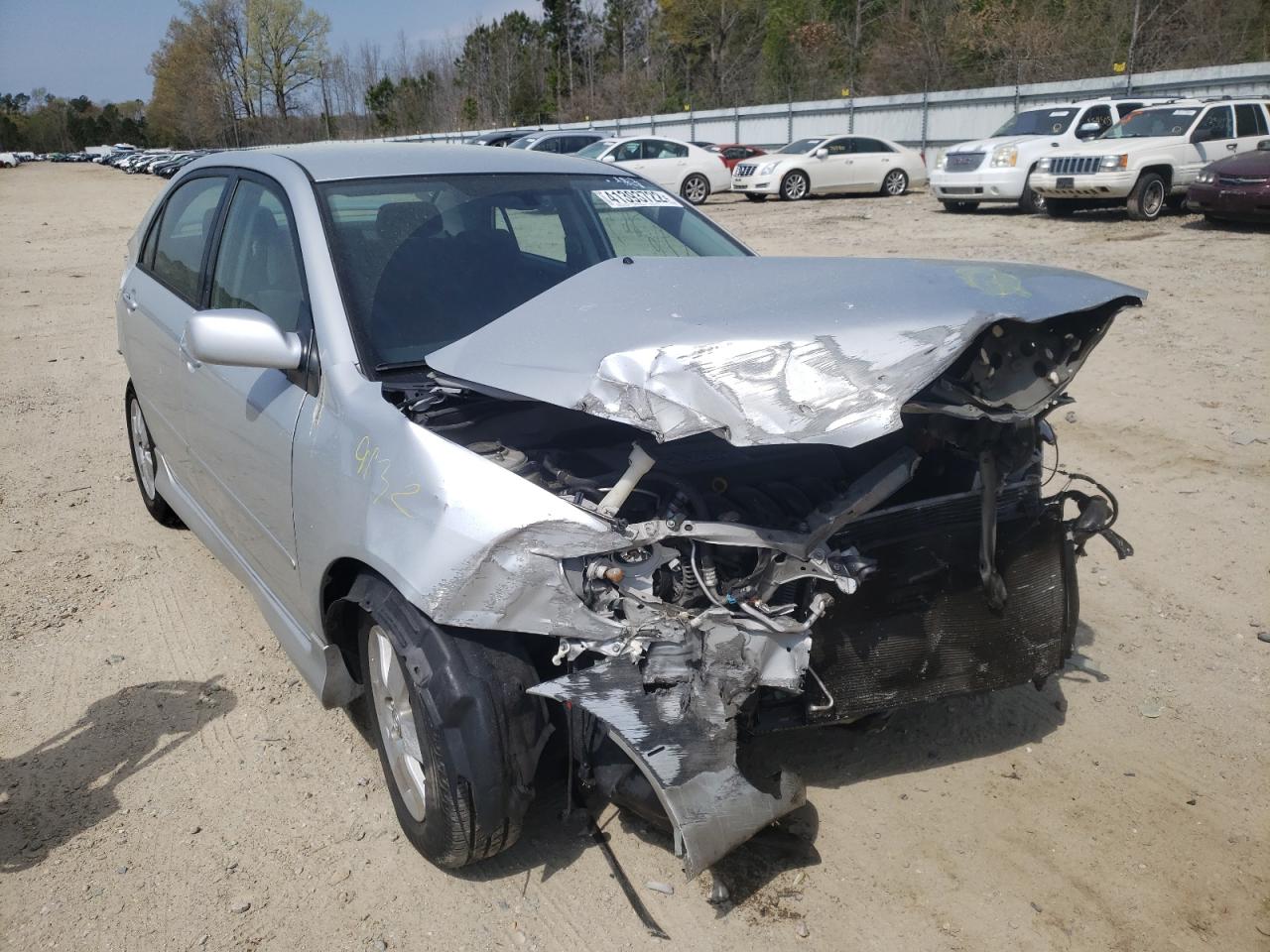 TOYOTA COROLLA 2007 with VIN 1NXBR32E77Z868245 - Photo from auction