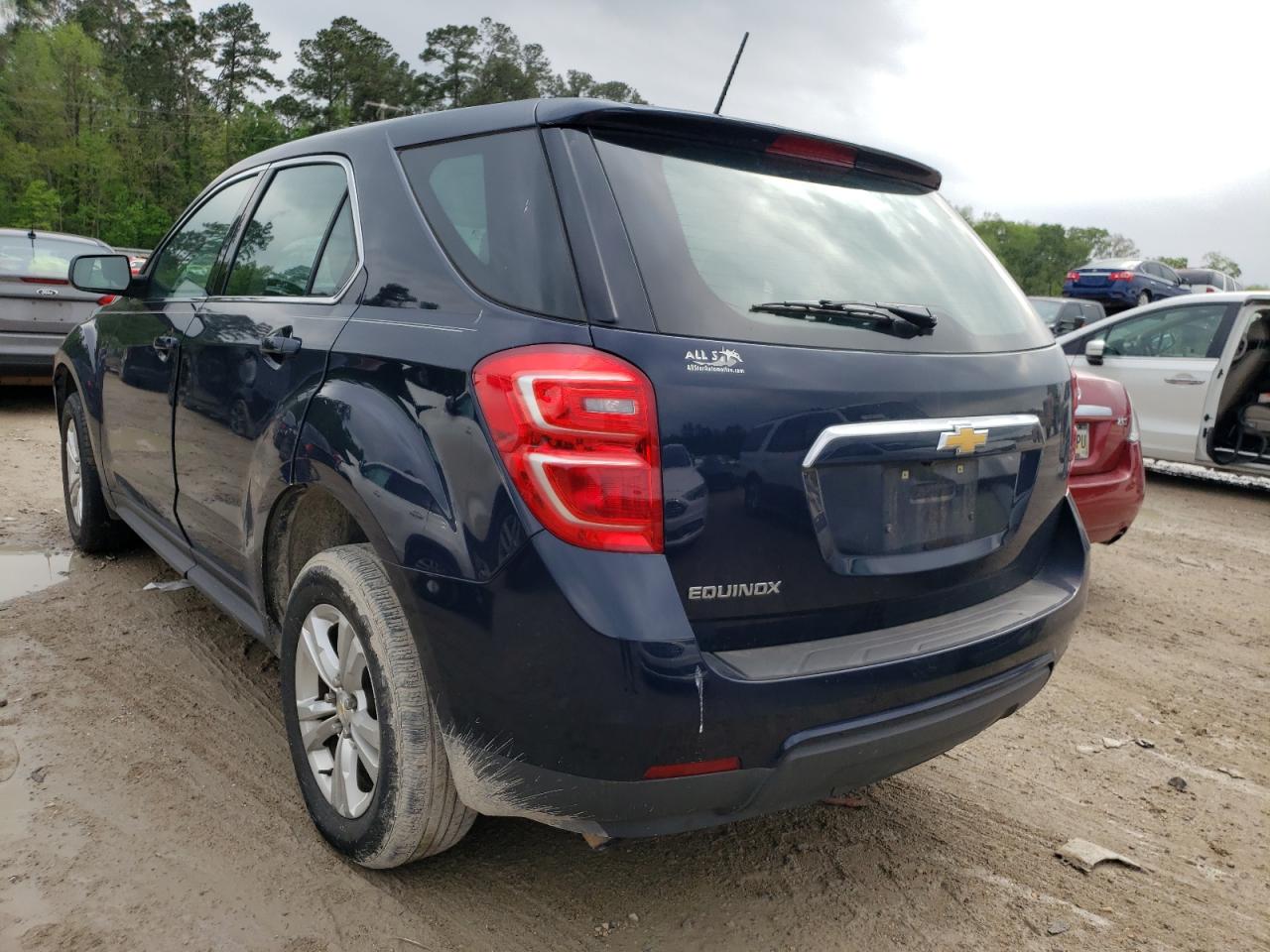 Photo 3 from auction – 2017 CHEVROLET EQUINOX LS with VIN 2GNALBEK4H1536927