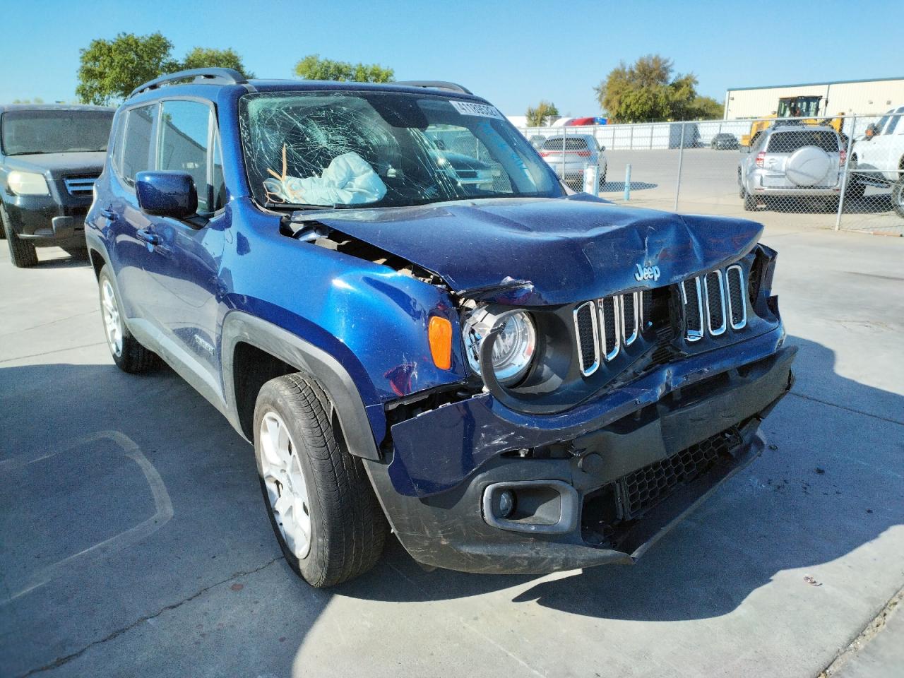 JEEP RENEGADE L 2018 with VIN ZACCJABB4JPJ59286 - Photo from auction