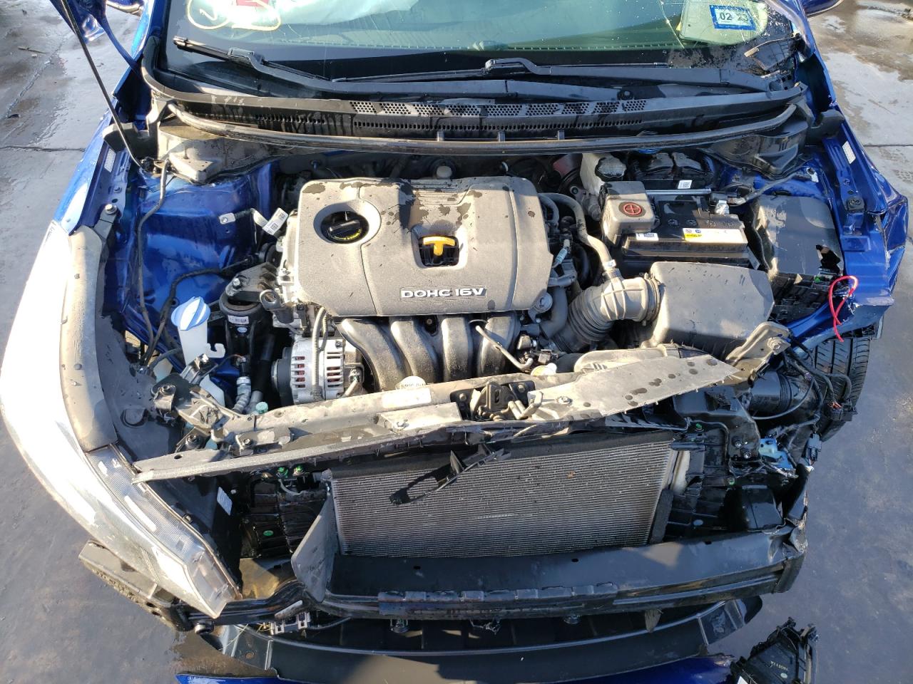 Photo 7 from auction – 2017 KIA FORTE LX with VIN 3KPFL4A79HE023686