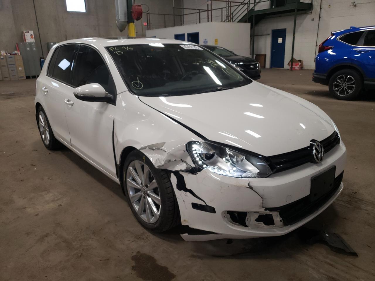 Photo 1 from auction – 2012 VOLKSWAGEN GOLF with VIN WVWNM7AJ1CW197904