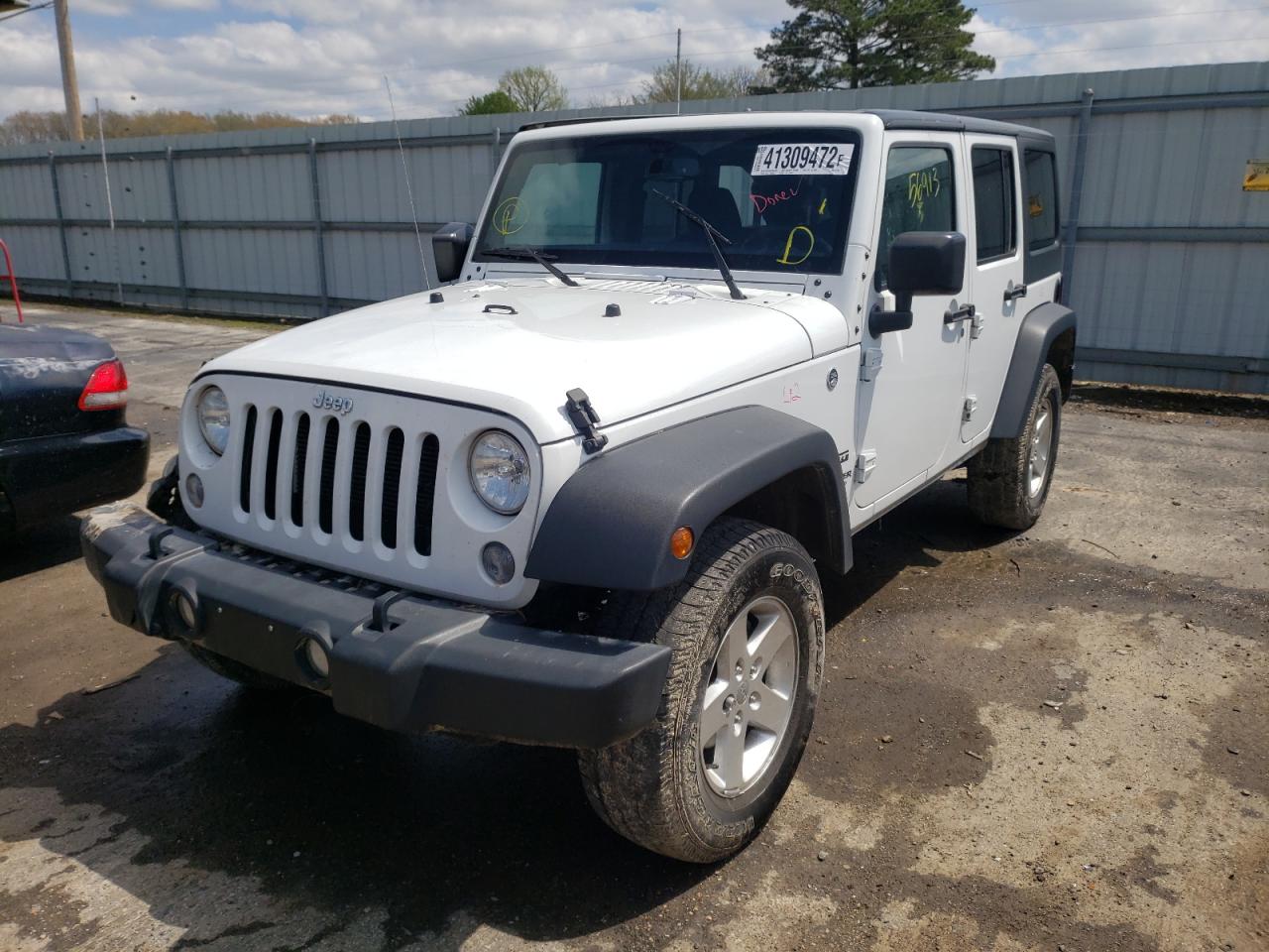 Photo 2 from auction – 2017 JEEP WRANGLER U with VIN 1C4BJWDGXHL611339