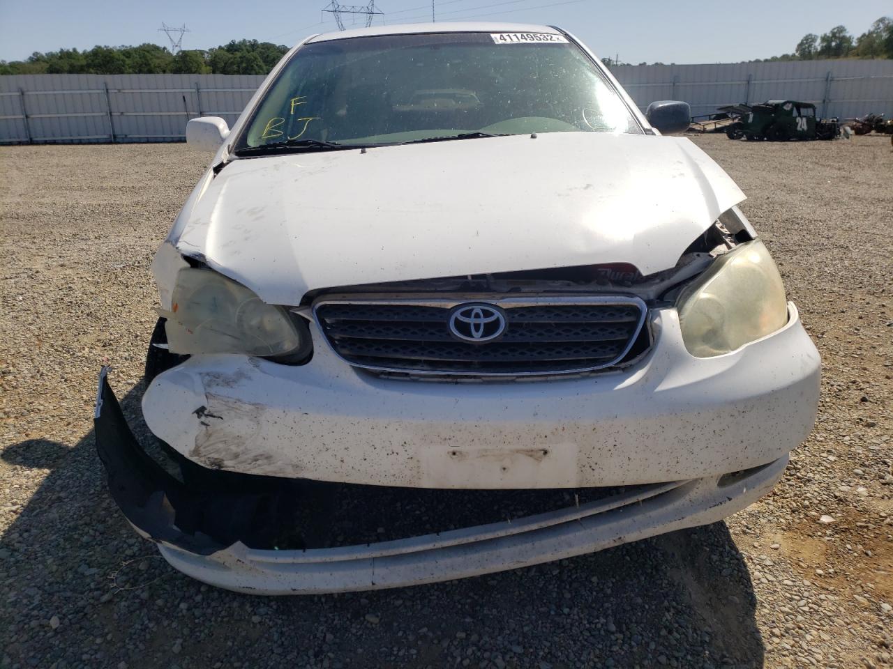 Photo 9 from auction – 2006 TOYOTA COROLLA CE with VIN JTDBR32E160063237