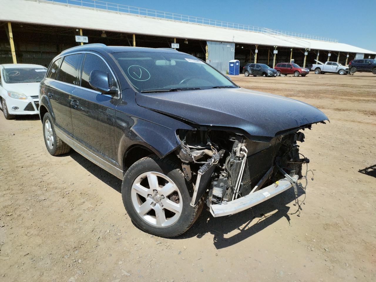 AUDI Q7 PREMIUM 2012 with VIN WA1LGAFE0CD009354 - Photo from auction