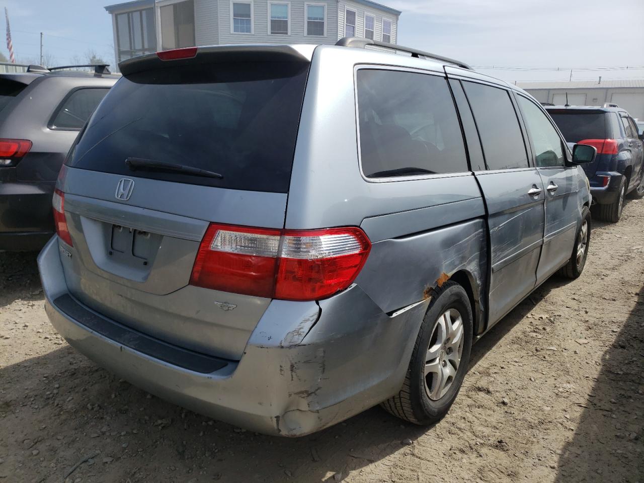 Photo 4 from auction – 2007 HONDA ODYSSEY EX with VIN 5FNRL38497B141104