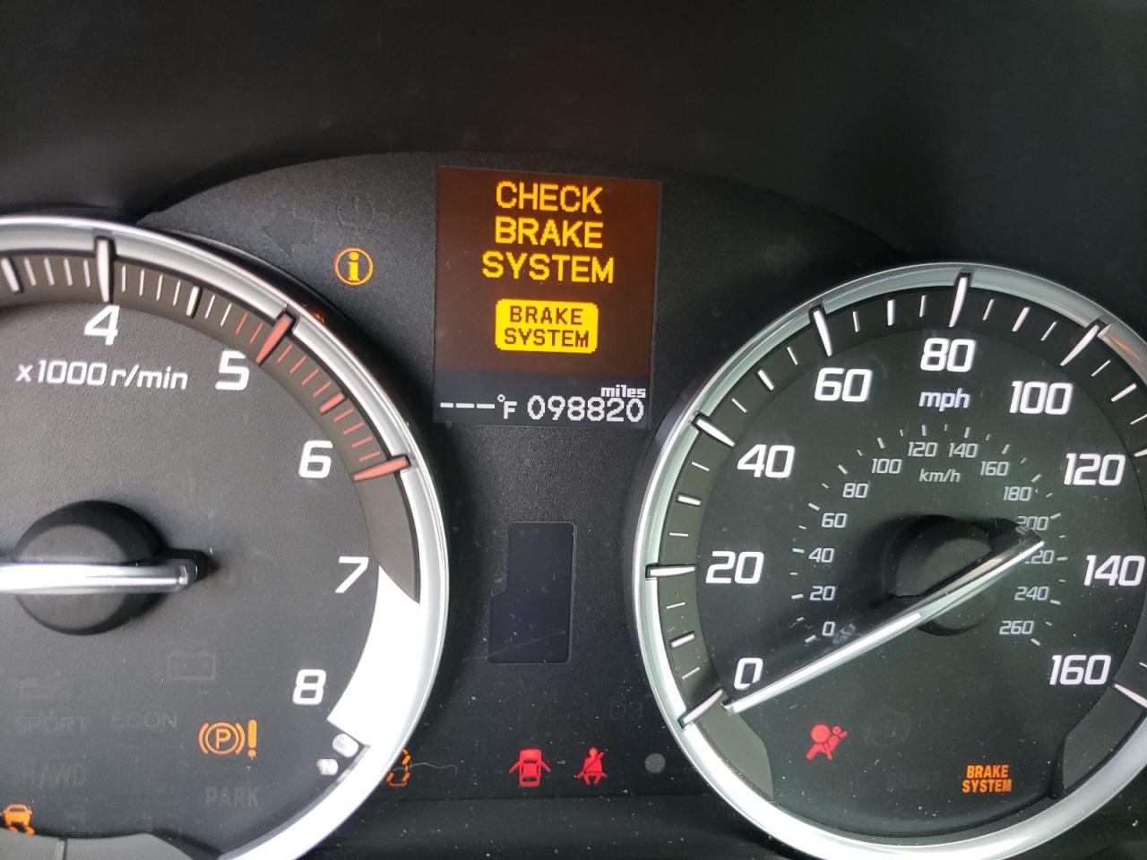 Photo 8 from auction – 2016 ACURA TLX with VIN 19UUB2F36GA002852