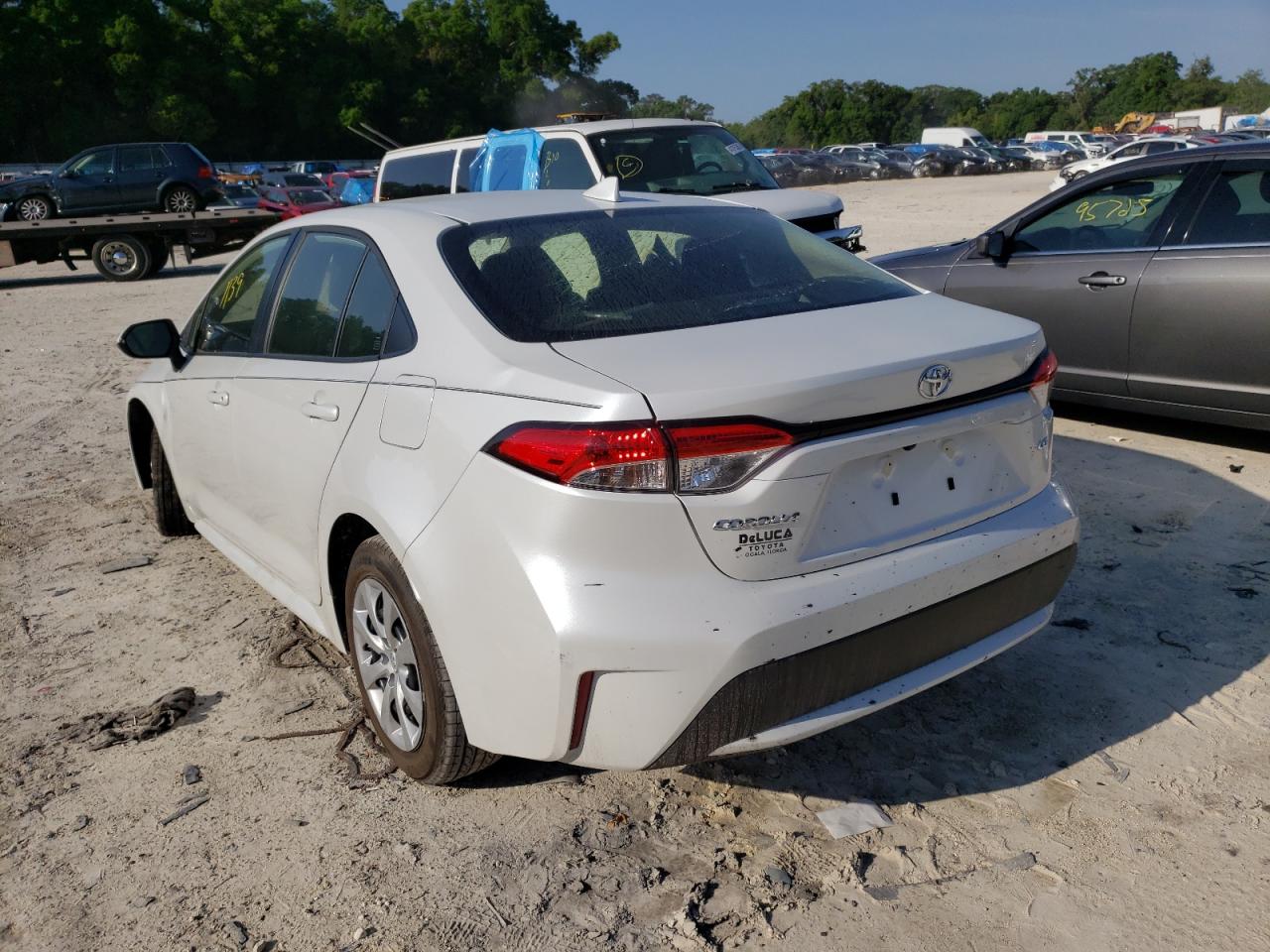 Photo 3 from auction – 2022 TOYOTA COROLLA LE with VIN JTDEPMAEXN3010799