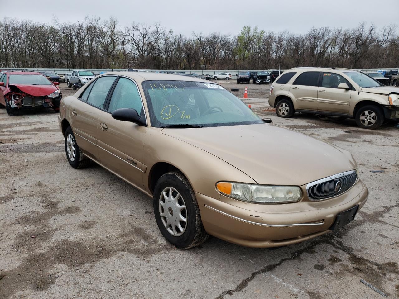 BUICK CENTURY CU 2000 with VIN 2G4WS52J1Y1158916 - Photo from auction