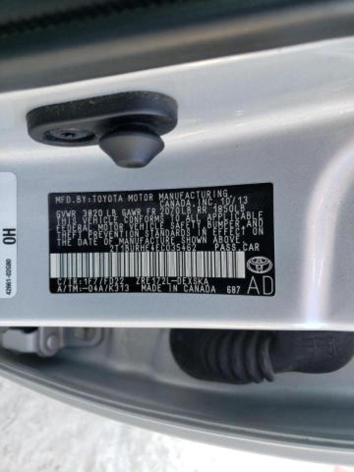 Photo 10 from auction – 2014 TOYOTA COROLLA L with VIN 2T1BURHE4EC035462