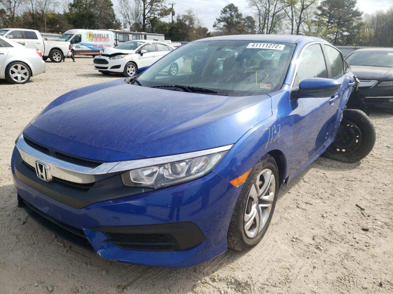 Photo 2 from auction – 2016 HONDA CIVIC with VIN 19XFC2F58GE215143