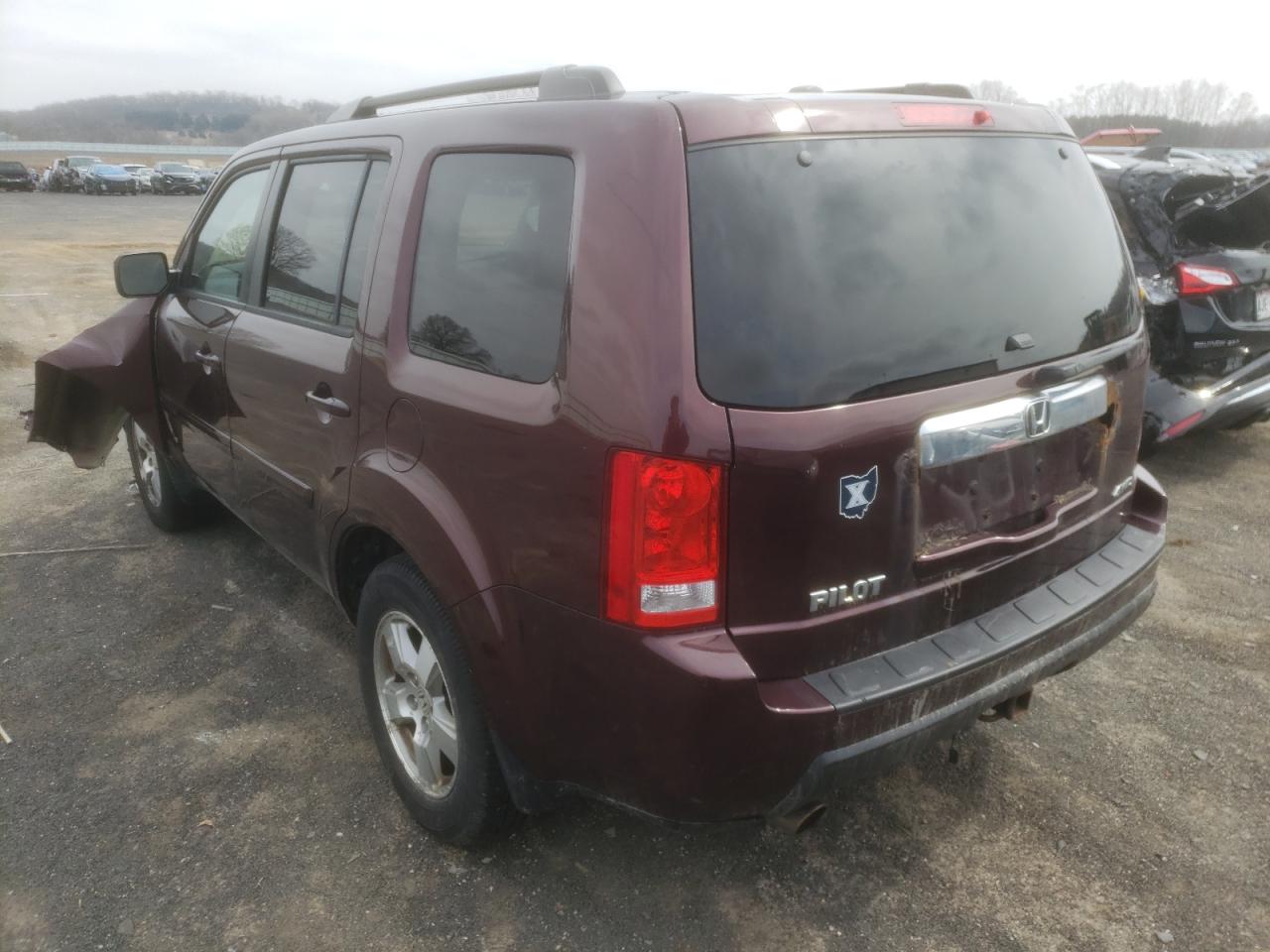 Photo 3 from auction – 2011 HONDA PILOT EXL with VIN 5FNYF4H51BB056459