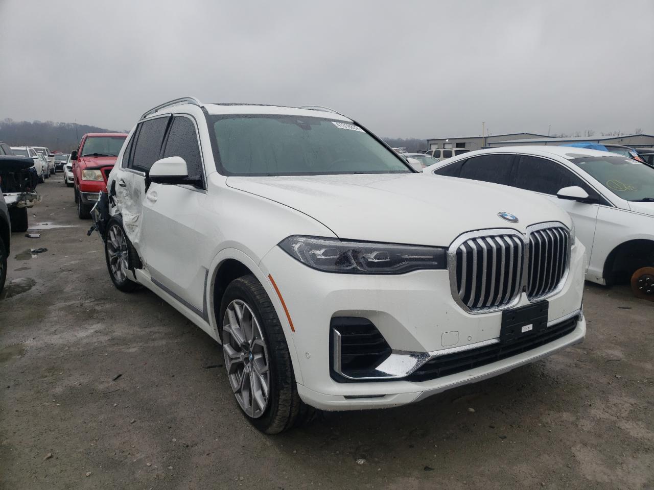 BMW X7 XDRIVE4 2020 with VIN 5UXCW2C08L9B84821 - Photo from auction