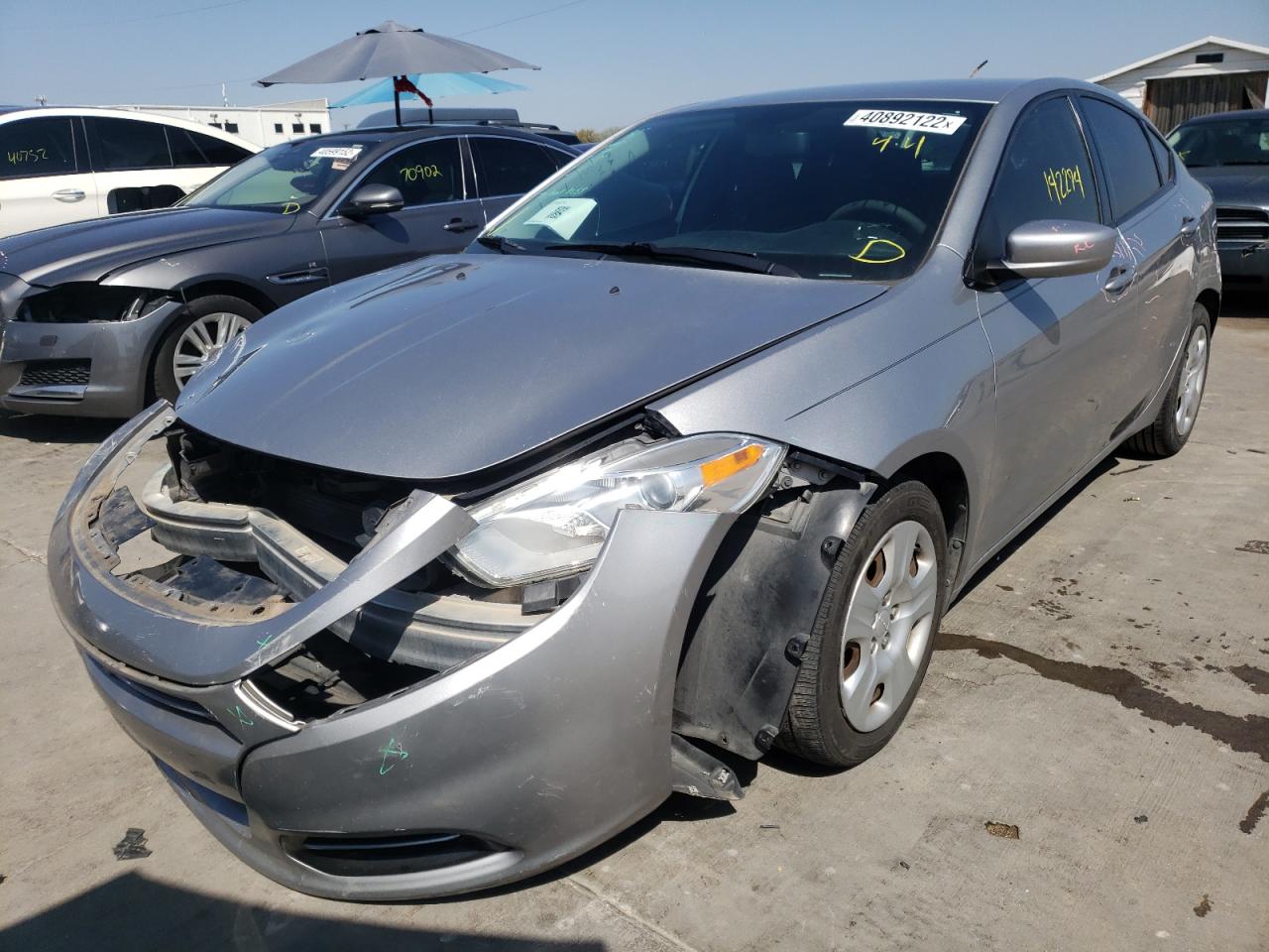 Photo 2 from auction – 2014 DODGE DART SE with VIN 1C3CDFAA6ED803850