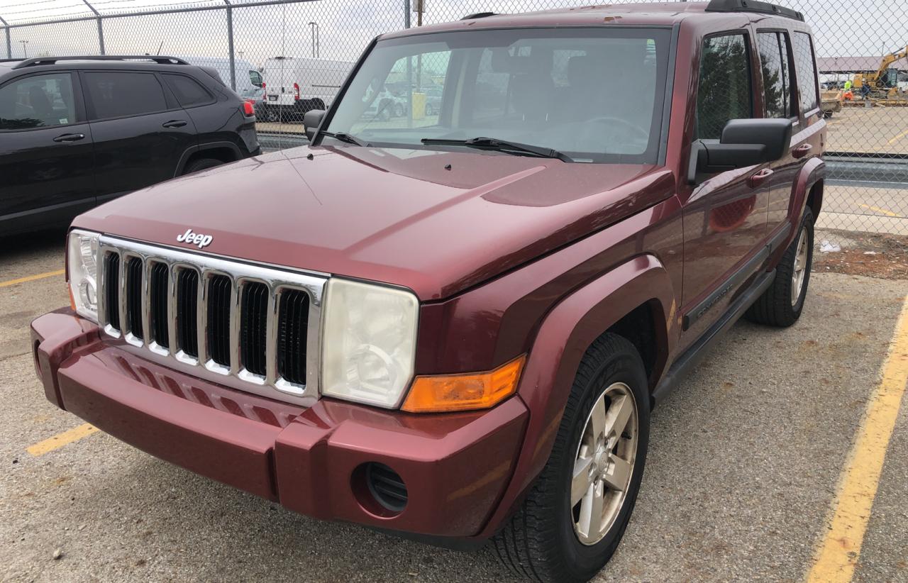 Photo 2 from auction – 2007 JEEP COMMANDER with VIN 1J8HG48K87C527393