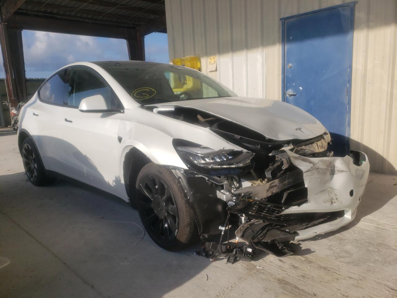 TESLA MODEL Y 2021 с VIN 5YJYGDEE0MF176239 - Фото с аукциона