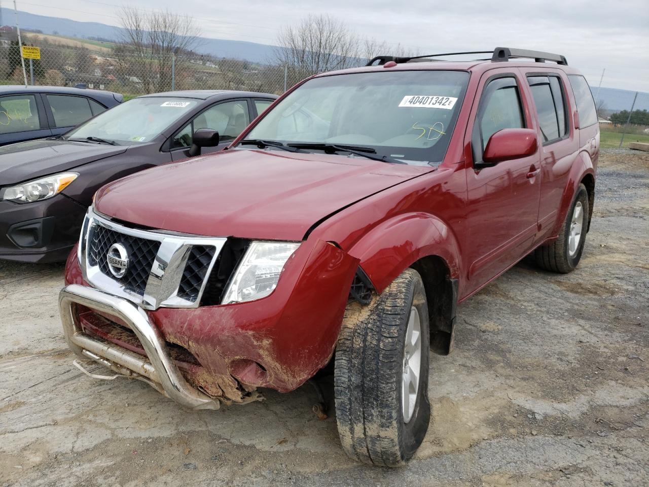 Photo 2 from auction – 2008 NISSAN PATHFINDER with VIN 5N1AR18B28C637340
