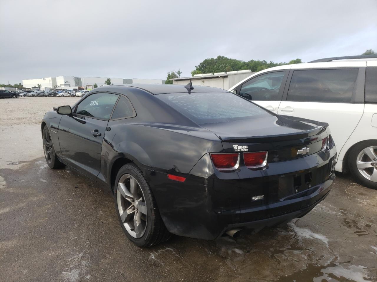 Photo 3 from auction – 2012 CHEVROLET CAMARO LS with VIN 2G1FE1E38C9111614