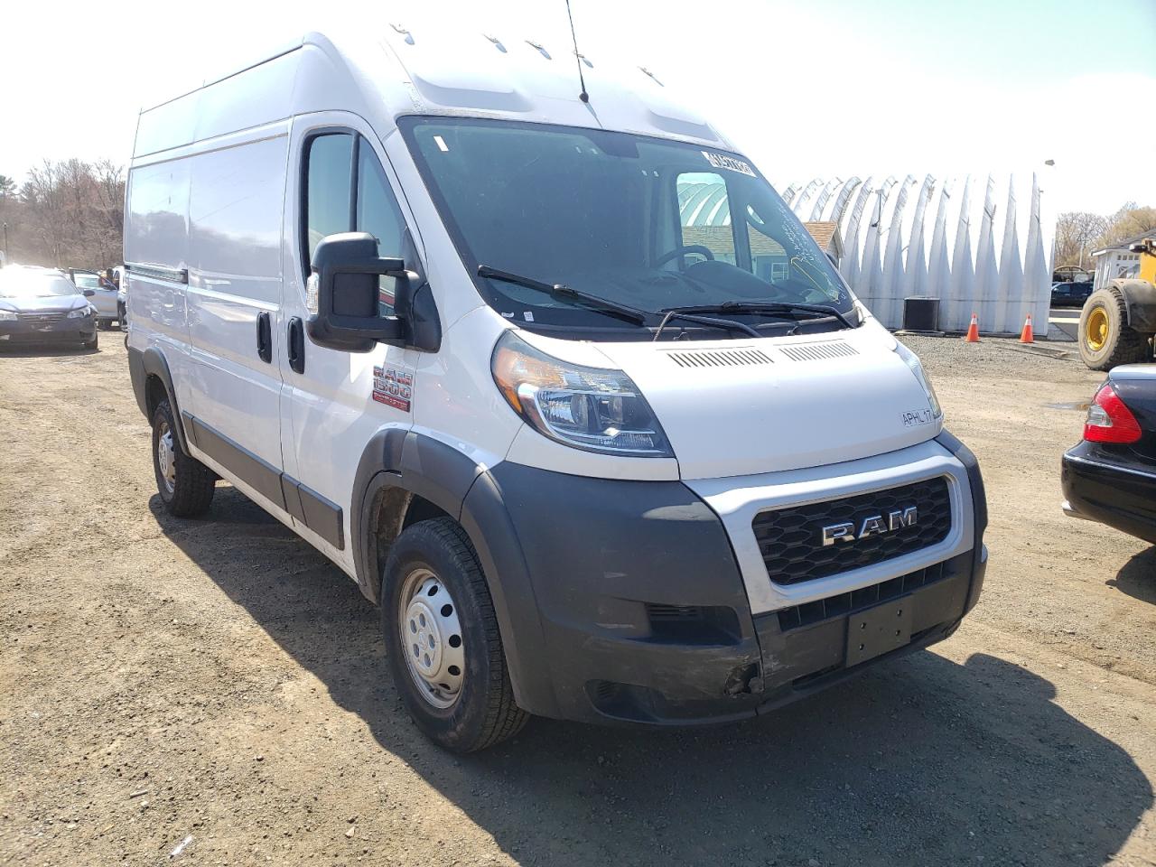 RAM PROMASTER 2019 with VIN 3C6TRVBG1KE547810 - Photo from auction