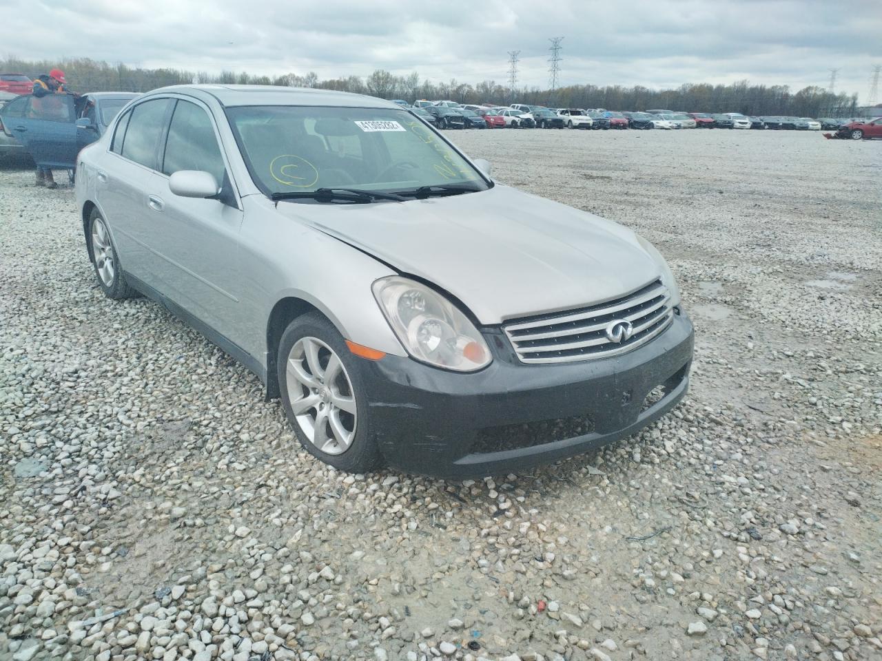 INFINITI G35 2004 with VIN JNKCV51E54M100906 - Photo from auction