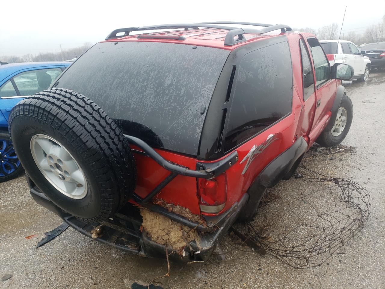 Photo 4 from auction – 2000 CHEVROLET BLAZER with VIN 1GNCT18W7YK152318