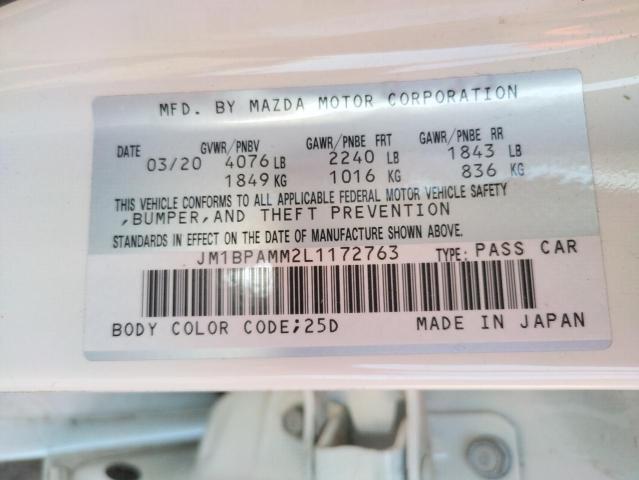 Photo 10 from auction – 2020 MAZDA 3 PREFERRE with VIN JM1BPAMM2L1172763