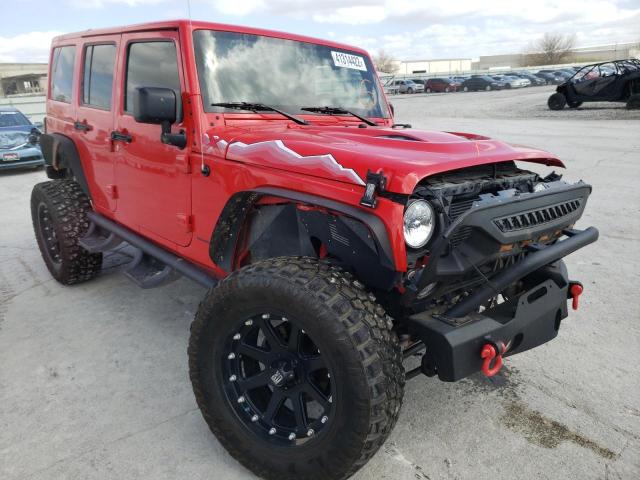 JEEP WRANGLER U 2015 with VIN 1C4BJWEG4FL644977 - Photo from auction