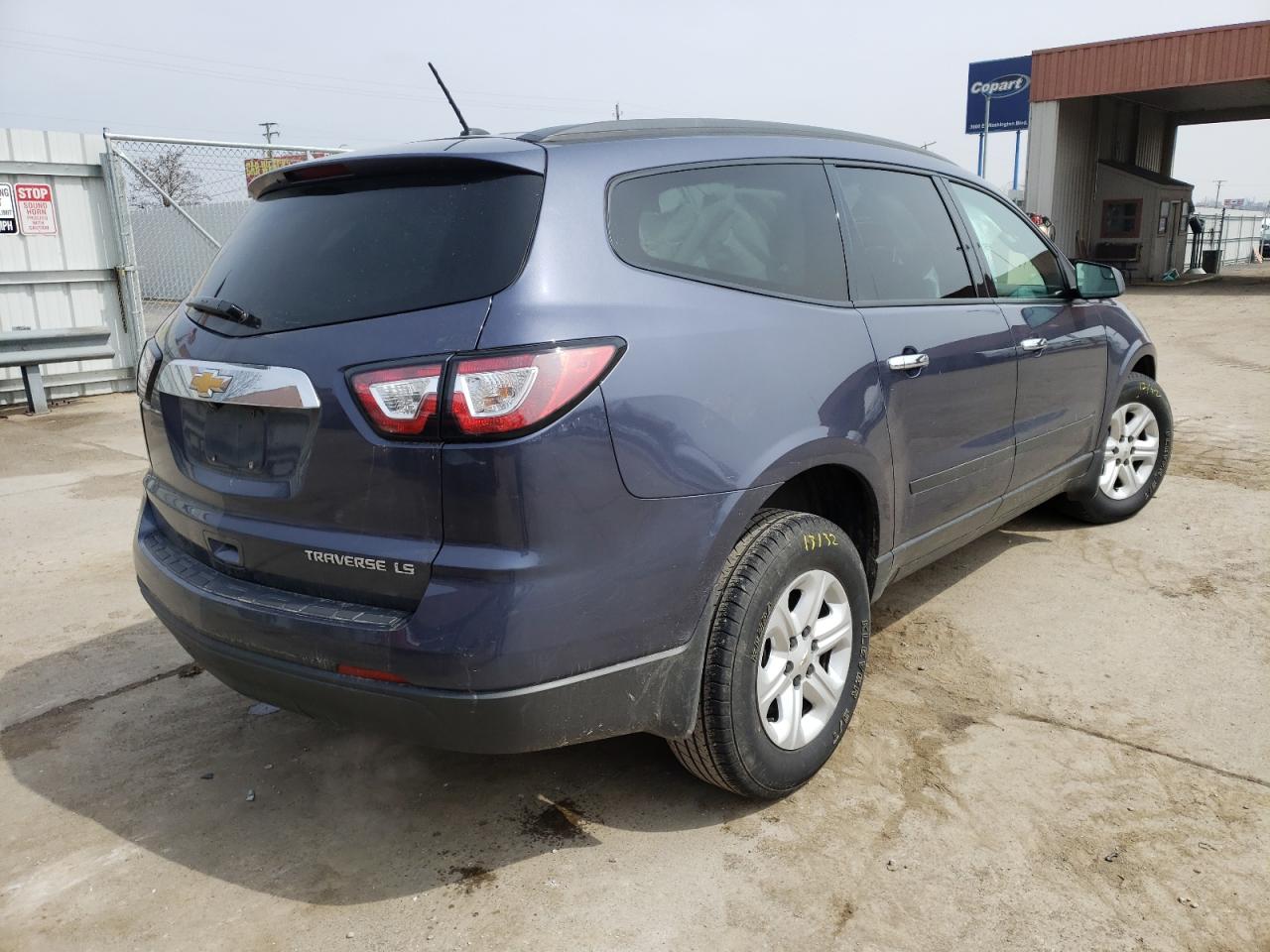 Photo 4 from auction – 2014 CHEVROLET TRAVERSE L with VIN 1GNKRFED5EJ201740