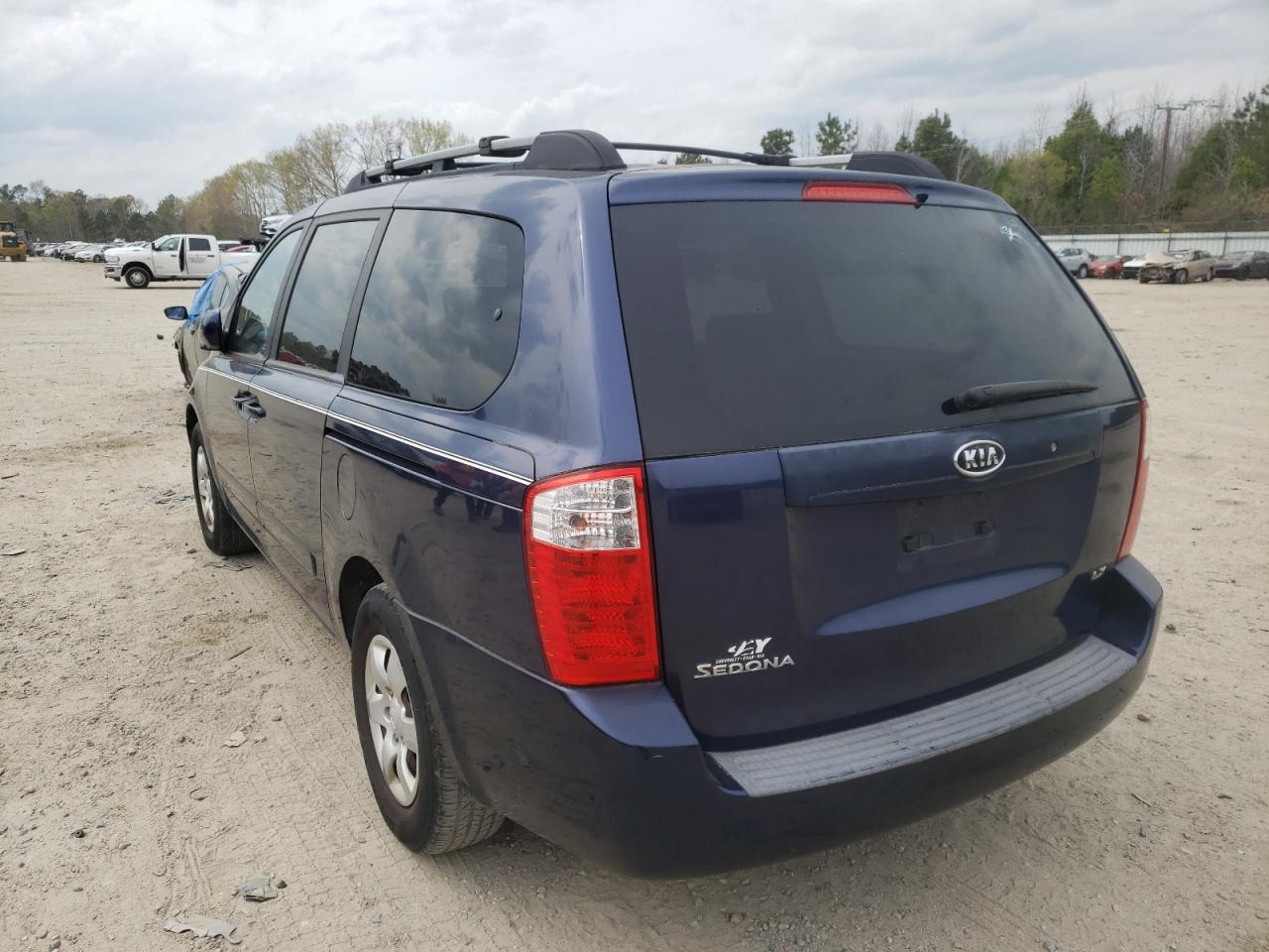 Photo 3 from auction – 2008 KIA SEDONA with VIN KNDMB233786265584