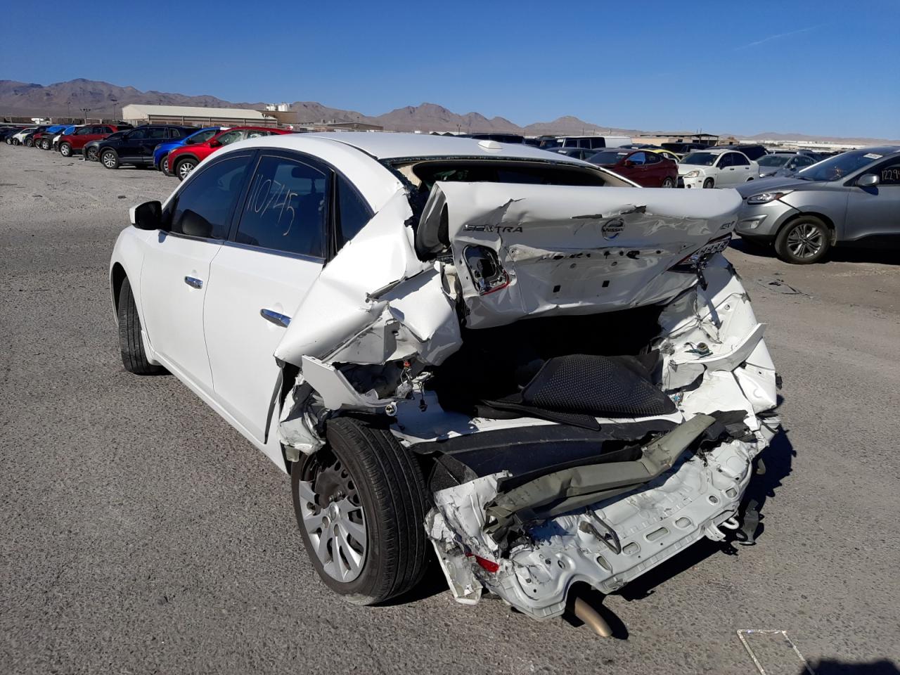 Photo 3 from auction – 2015 NISSAN SENTRA S with VIN 3N1AB7AP4FY302573