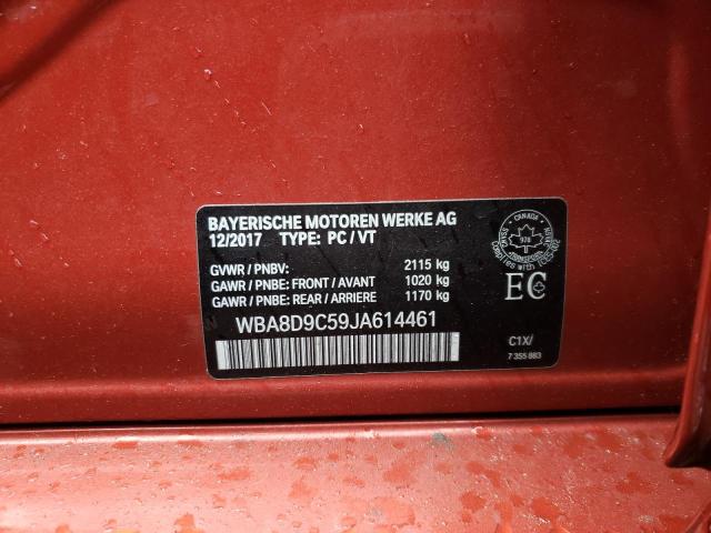 Photo 10 from auction – 2018 BMW 330 XI with VIN WBA8D9C59JA614461