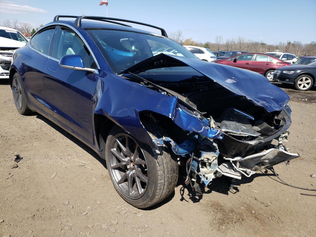 TESLA MODEL 3 2019 with VIN 5YJ3E1EB3KF192209 - Photo from auction