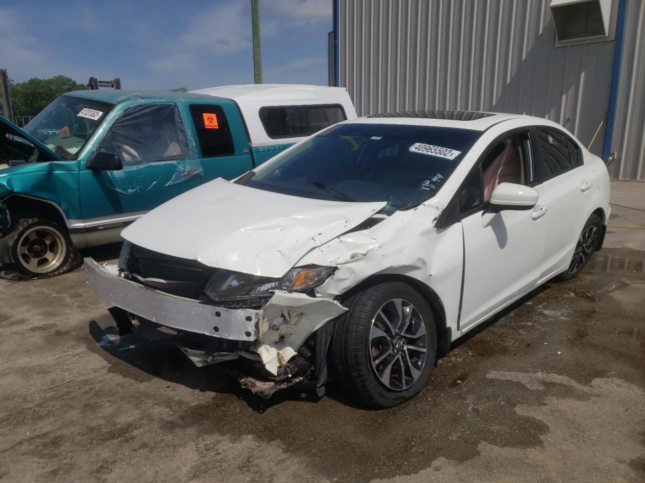 Photo 2 from auction – 2015 HONDA CIVIC EX with VIN 19XFB2F8XFE117890