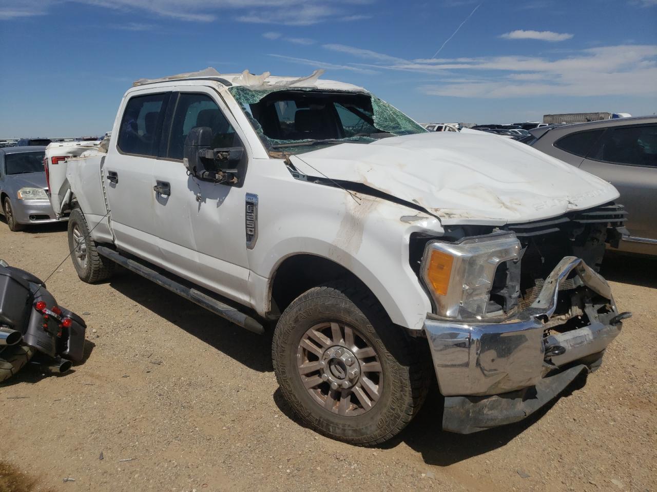 FORD F250 SUPER 2017 with VIN 1FT7W2B62HED52814 - Photo from auction