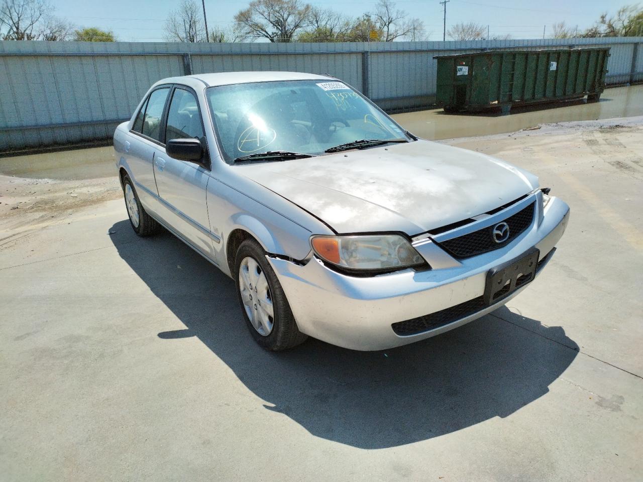 MAZDA PROTEGE LX 2001 with VIN JM1BJ225610430739 - Photo from auction