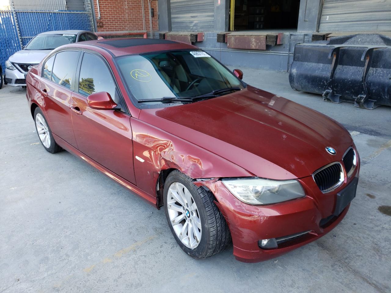 BMW 328 I 2011 with VIN WBAPH7C5XBE678698 - Photo from auction