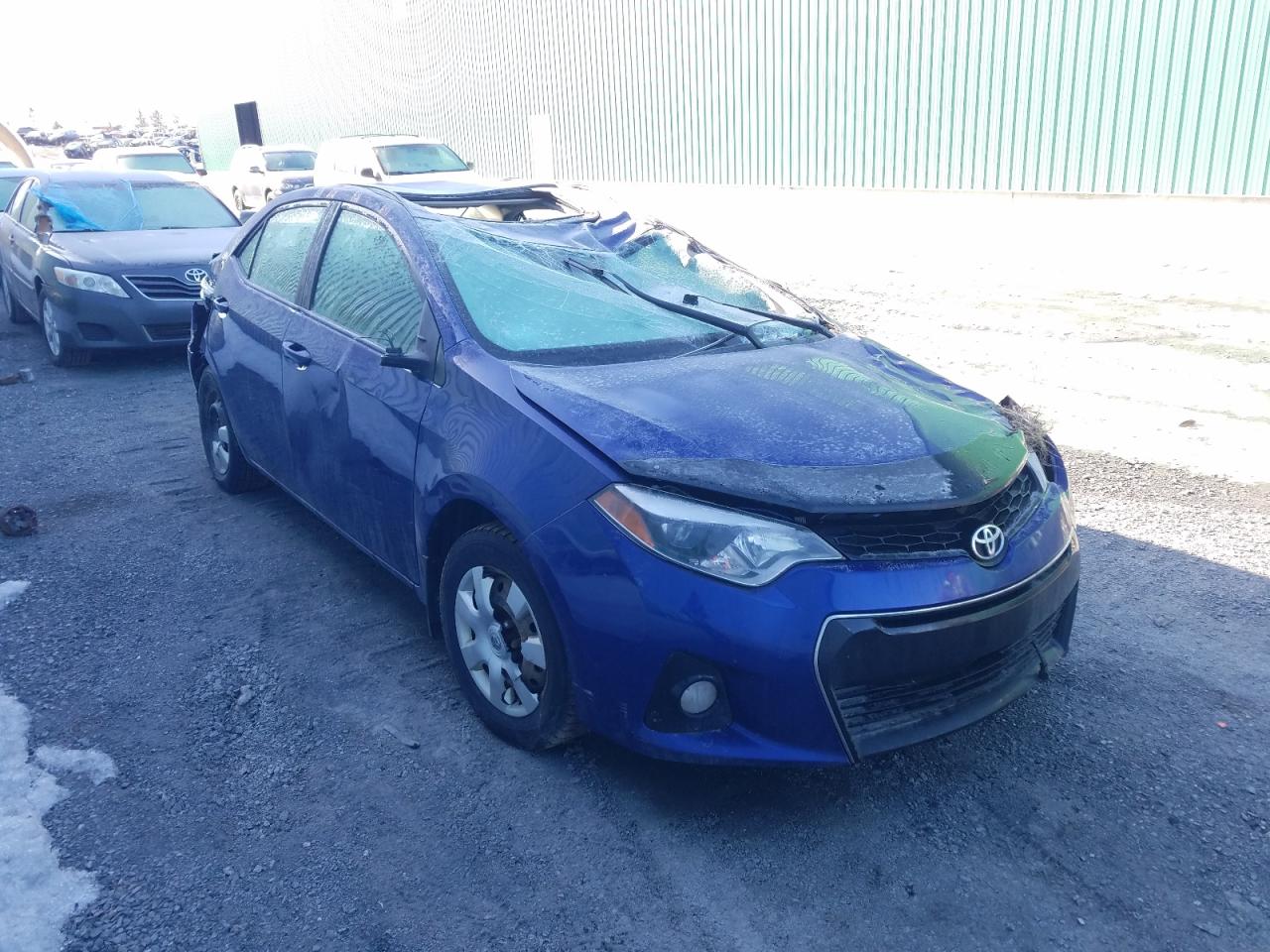 TOYOTA COROLLA S 2014 with VIN 2T1BURHE7EC001497 - Photo from auction