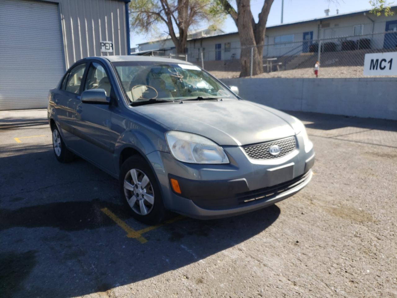 KIA RIO BASE 2007 with VIN KNADE123176270519 - Photo from auction