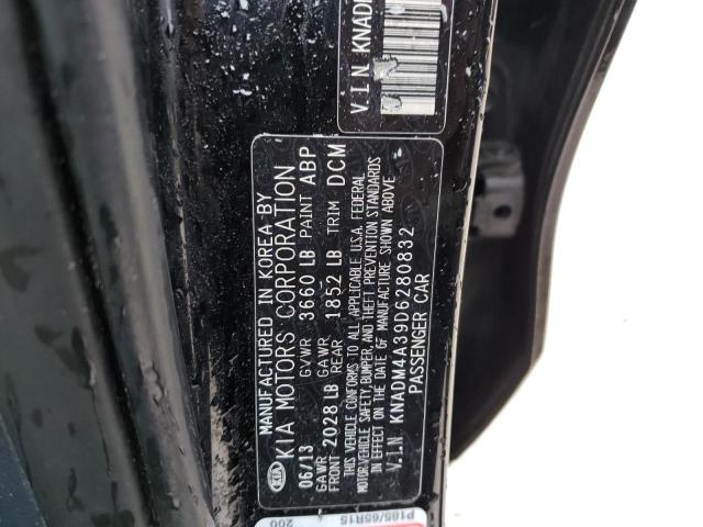 Photo 10 from auction – 2013 KIA RIO LX with VIN KNADM4A39D6280832