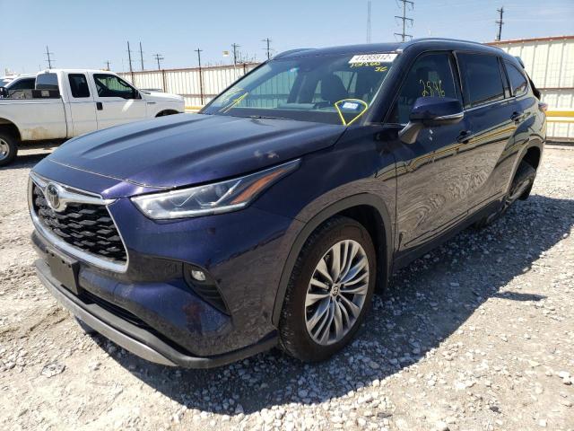 Photo 2 from auction – 2022 TOYOTA HIGHLANDER with VIN 5TDFZRAH7NS101260
