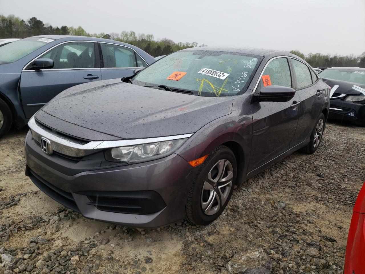 Photo 2 from auction – 2016 HONDA CIVIC LX with VIN 19XFC2F52GE004469