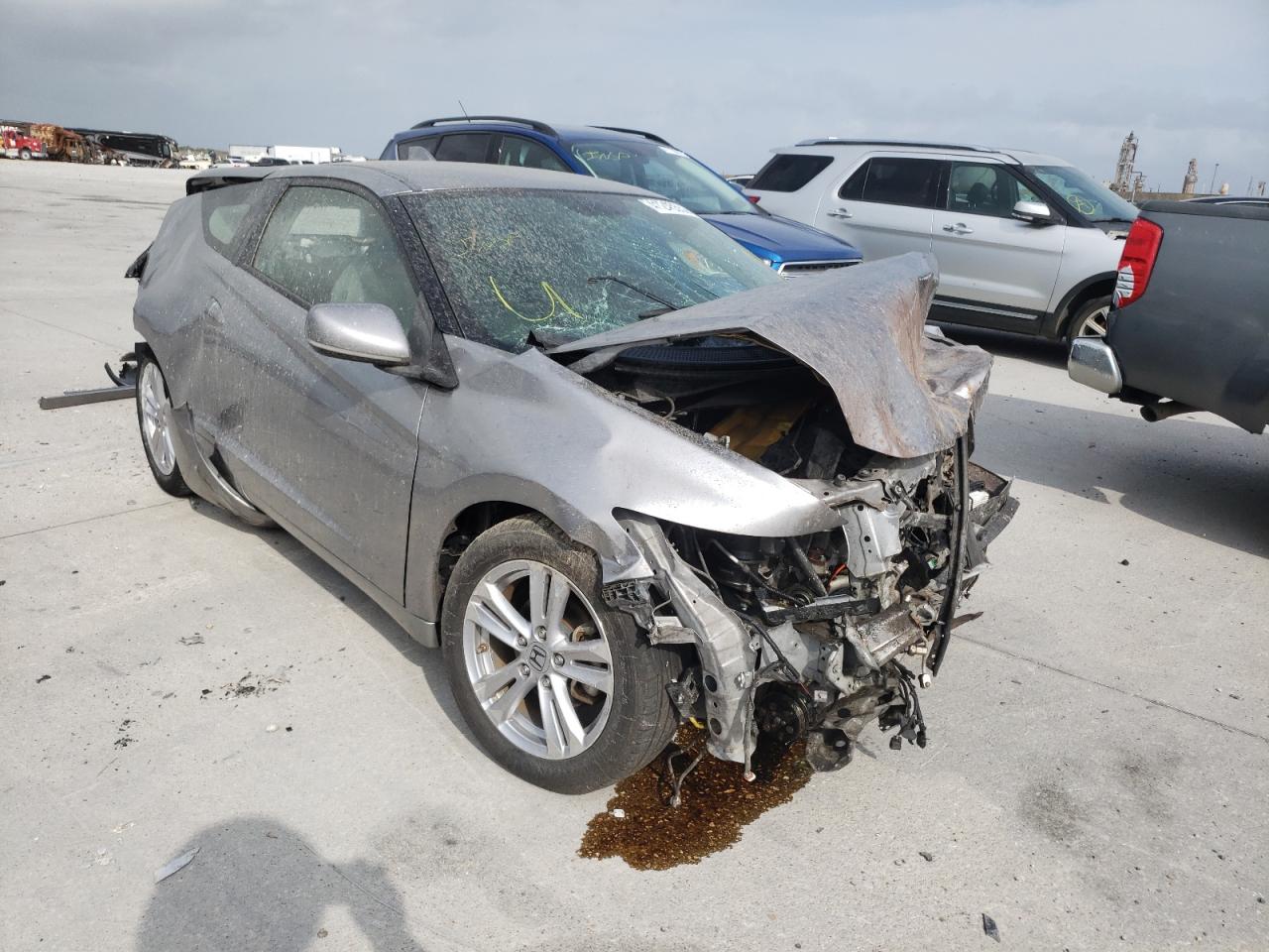 HONDA CR-Z 2011 with VIN JHMZF1C49BS012647 - Photo from auction